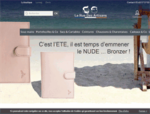Tablet Screenshot of laruedesartisans.com